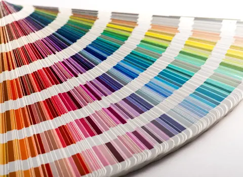 Commercial exterior painting in South Florida office building with modern color scheme